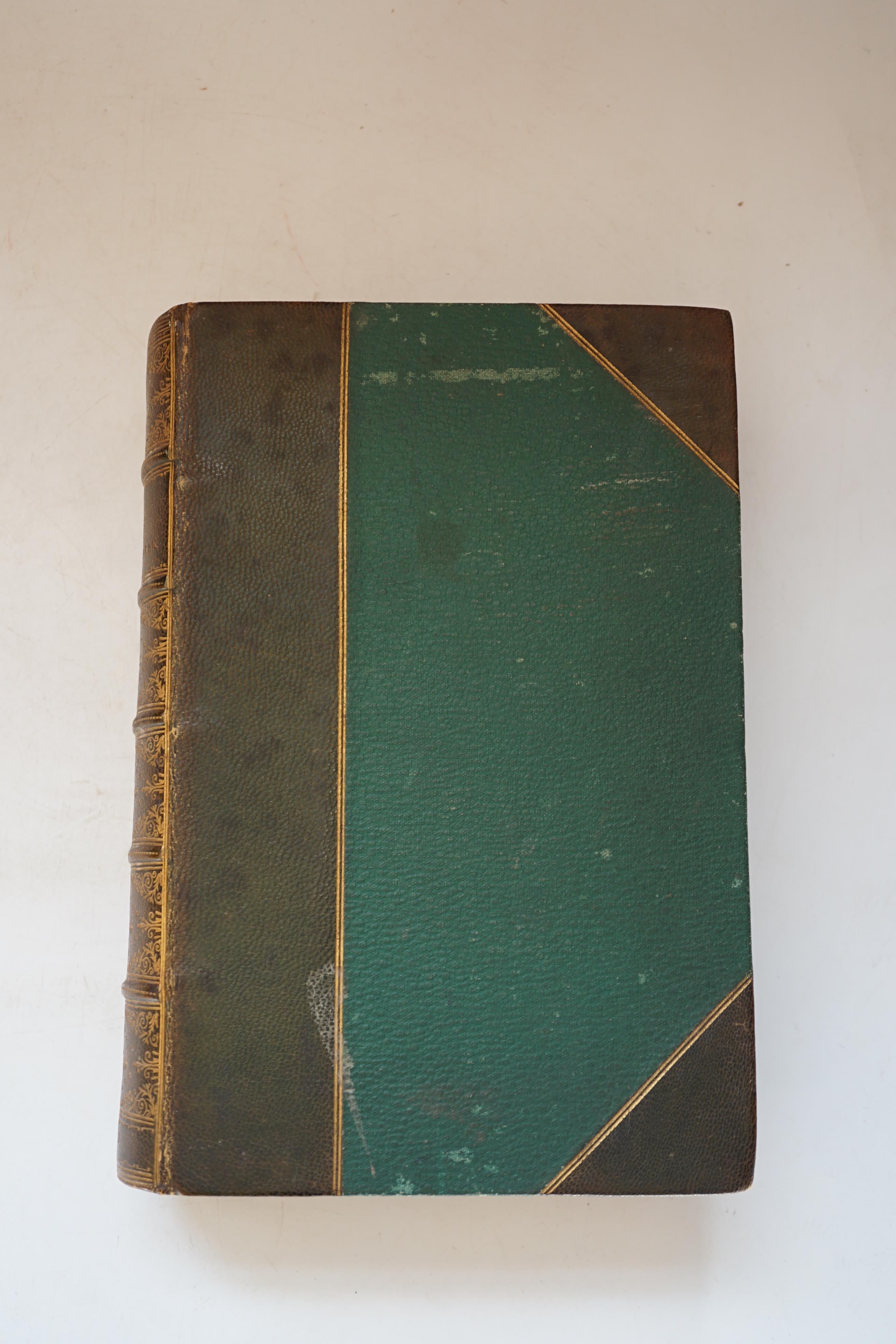 Watson, W and Bean, W - Orchids: Their Culture and Management, thick 8vo, half morocco, half title, with coloured and black and white plates, some coloured , L. Upcott Gill, London,1890.